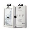 Karl Lagerfeld KLHMP15XLGKISGH iPhone 15 Pro Max 6.7 hardcase transparent Liquid Glitter Karl Head Magsafe